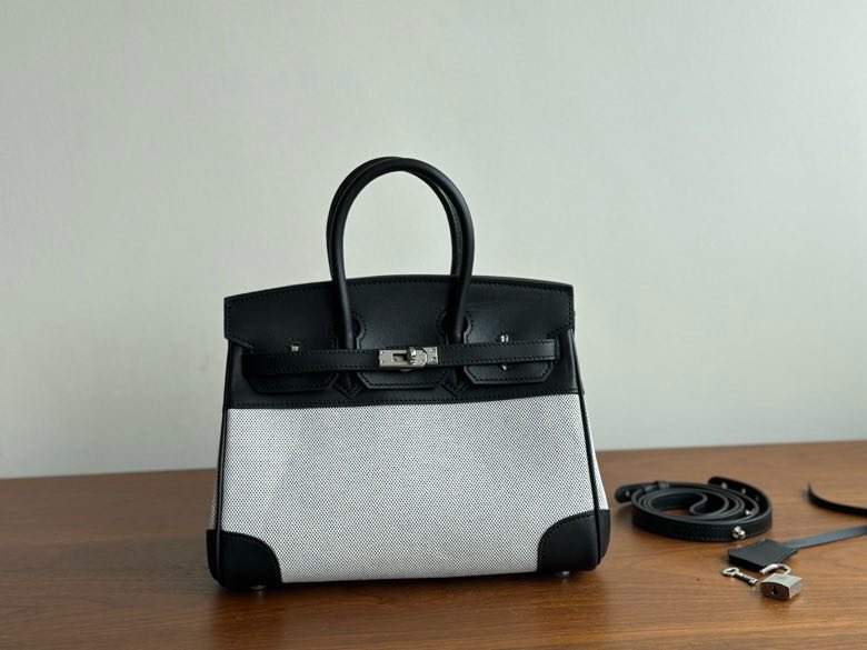 Сумка HERMES BIRKIN 25 Chestnut в коже Swfit 25 см фото 4