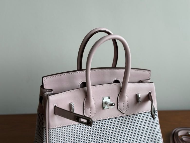 Сумка HERMES BIRKIN 25 Chestnut в коже Swfit 25 см фото 6