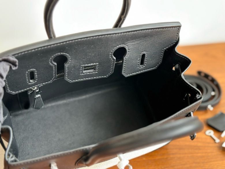 Сумка HERMES BIRKIN 25 Chestnut в коже Swfit 25 см фото 6