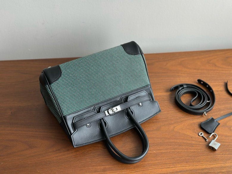 Сумка HERMES BIRKIN 25 Chestnut в коже Swfit 25 см фото 7