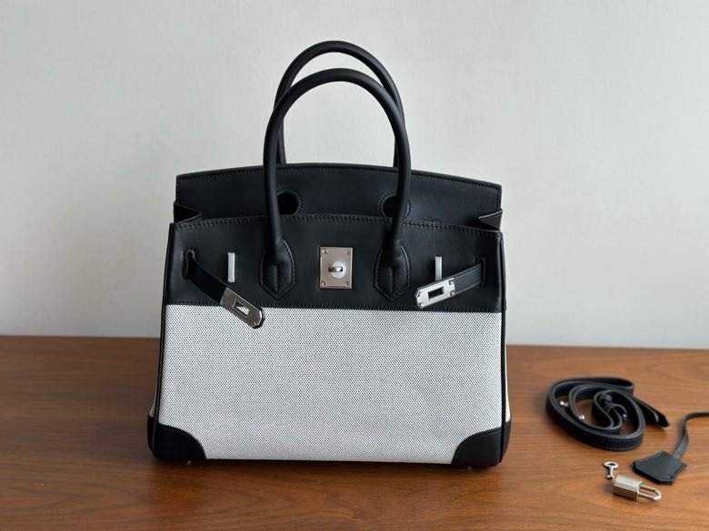 Сумка HERMES BIRKIN 30 Chestnut в коже Swfit 30 см фото 2