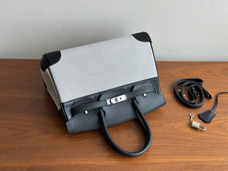 Сумка HERMES BIRKIN 30 Chestnut в коже Swfit 30 см фото 4