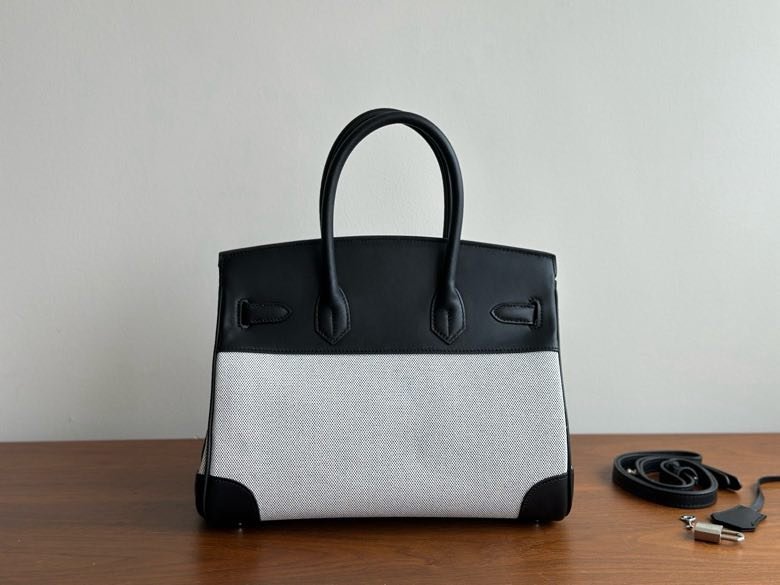 Сумка HERMES BIRKIN 30 Chestnut в коже Swfit 30 см фото 6