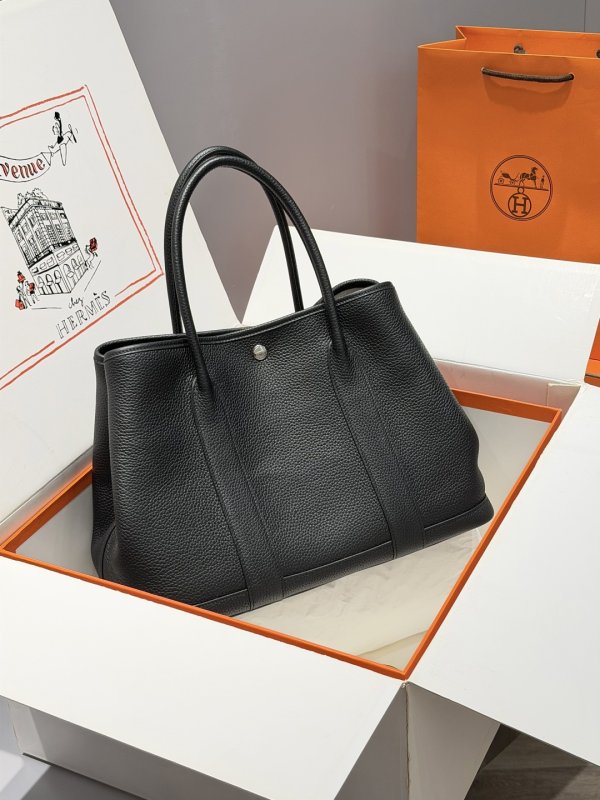 Сумка Hermes Garden Party 36 см женская кожаная