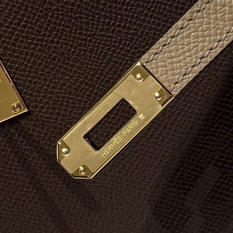 Сумка из кожи Epsom Kelly 25 см фото 3