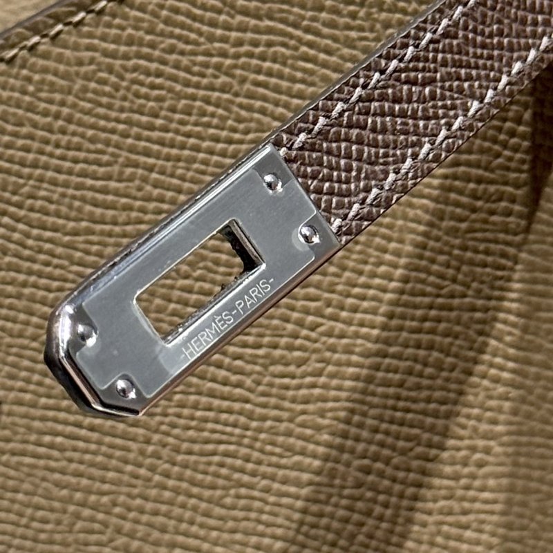 Сумка из кожи Epsom Kelly 25 см фото 3