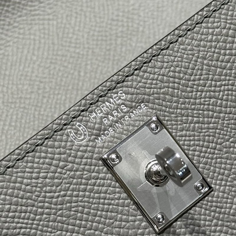 Сумка из кожи Epsom Kelly 25 см фото 4