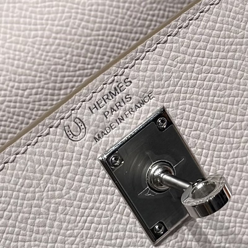 Сумка из кожи Epsom Kelly 25 см фото 4