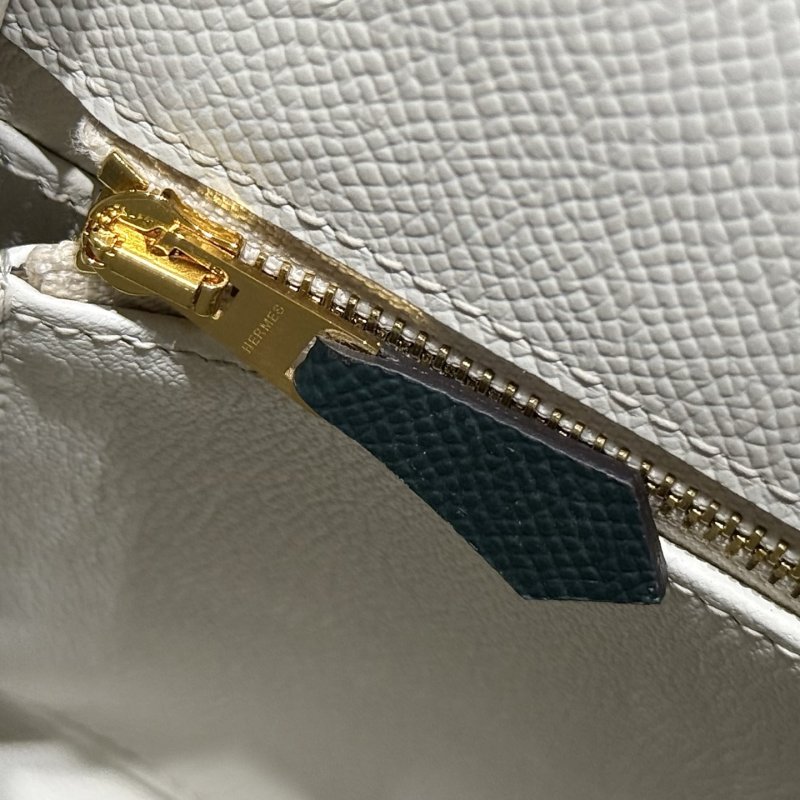 Сумка из кожи Epsom Kelly 25 см фото 4