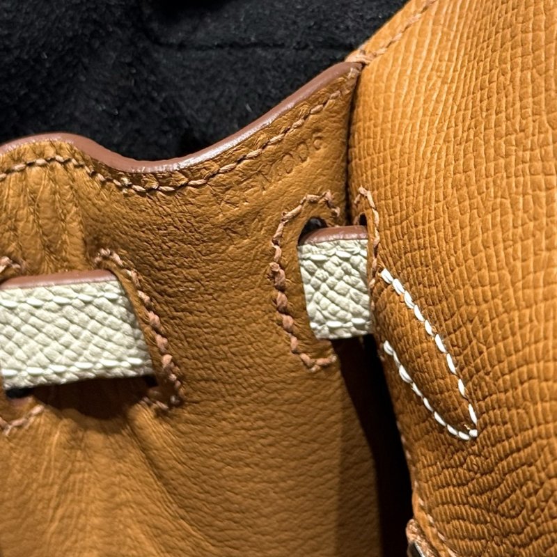 Сумка из кожи Epsom Kelly 25 см фото 4