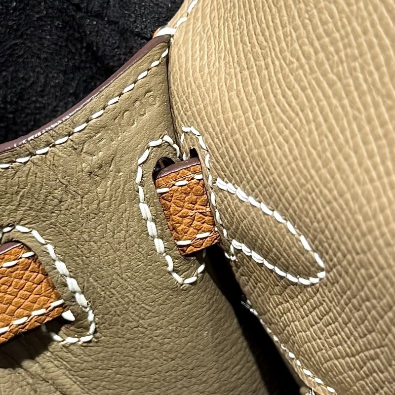 Сумка из кожи Epsom Kelly 25 см фото 5