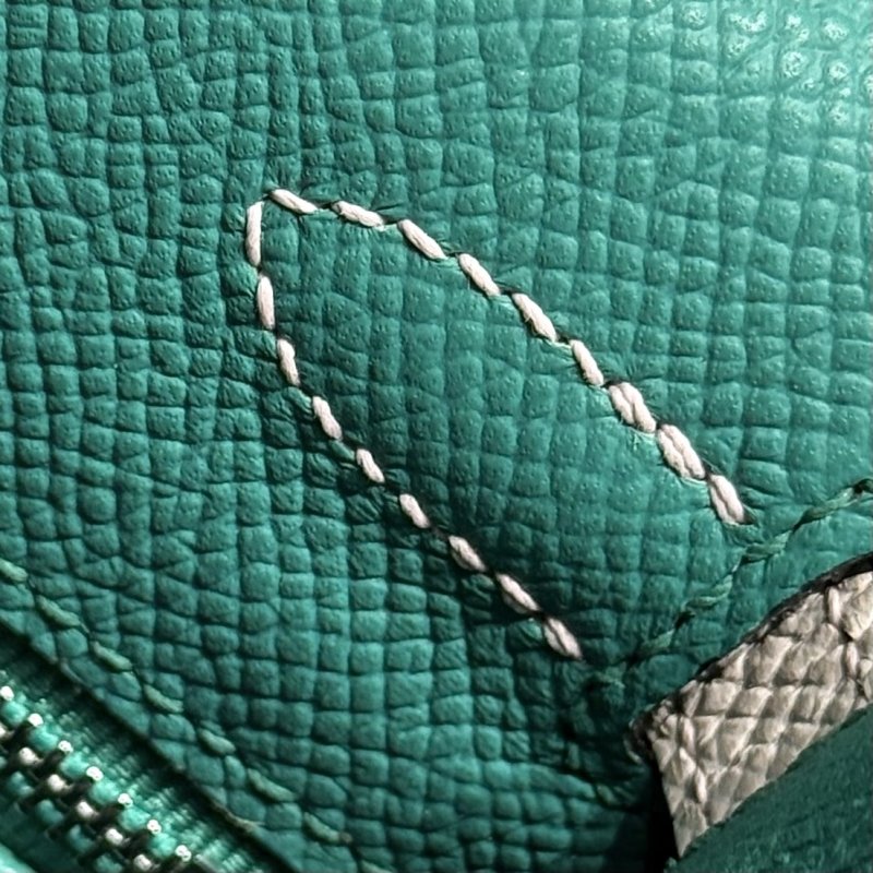 Сумка из кожи Epsom Kelly 25 см фото 5