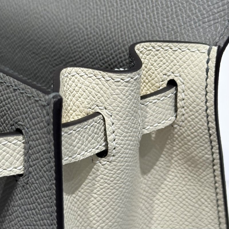 Сумка из кожи Epsom Kelly 25 см фото 5