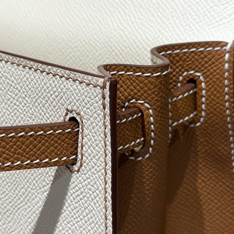 Сумка из кожи Epsom Kelly 25 см фото 6