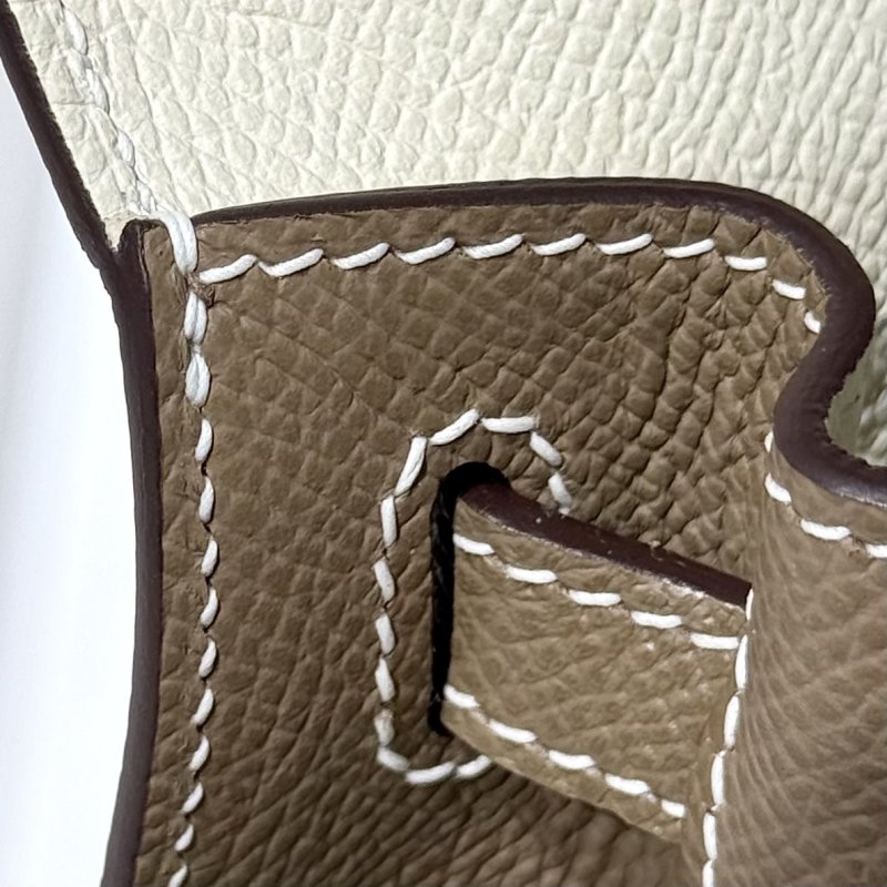 Сумка из кожи Epsom Kelly 25 см фото 6