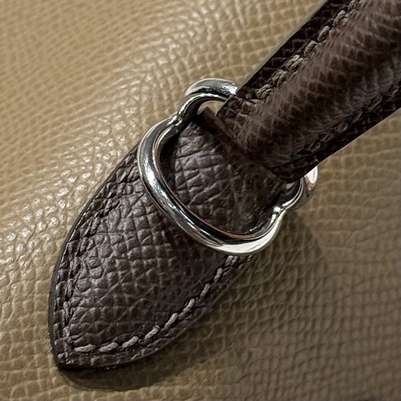 Сумка из кожи Epsom Kelly 25 см фото 7