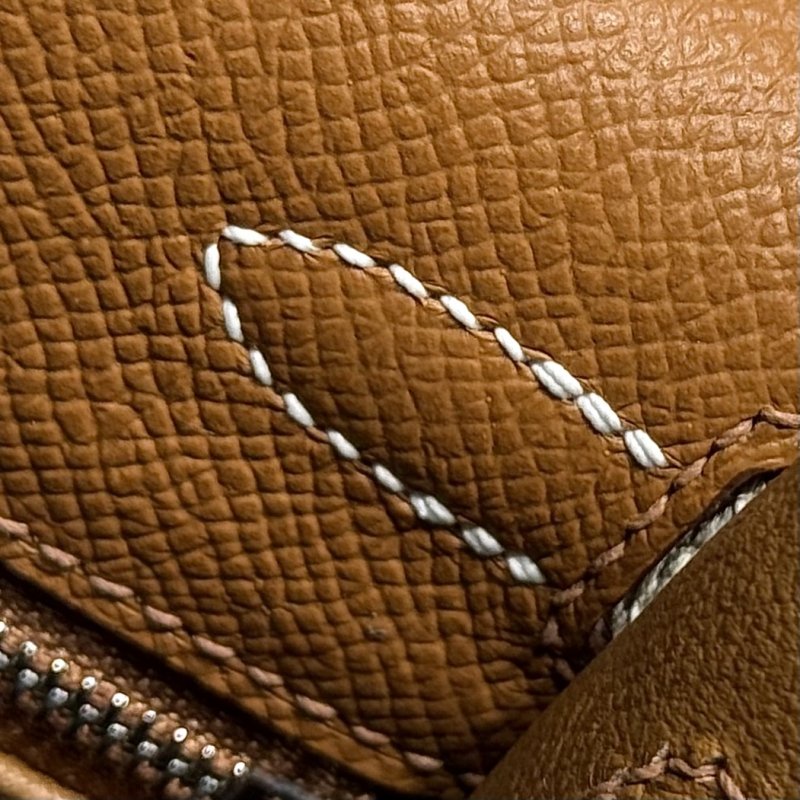 Сумка из кожи Epsom Kelly 25 см фото 7