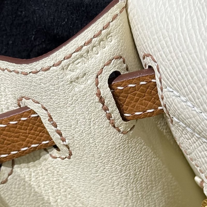 Сумка из кожи Epsom Kelly 25 см фото 7