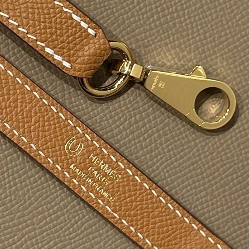 Сумка из кожи Epsom Kelly 25 см фото 8