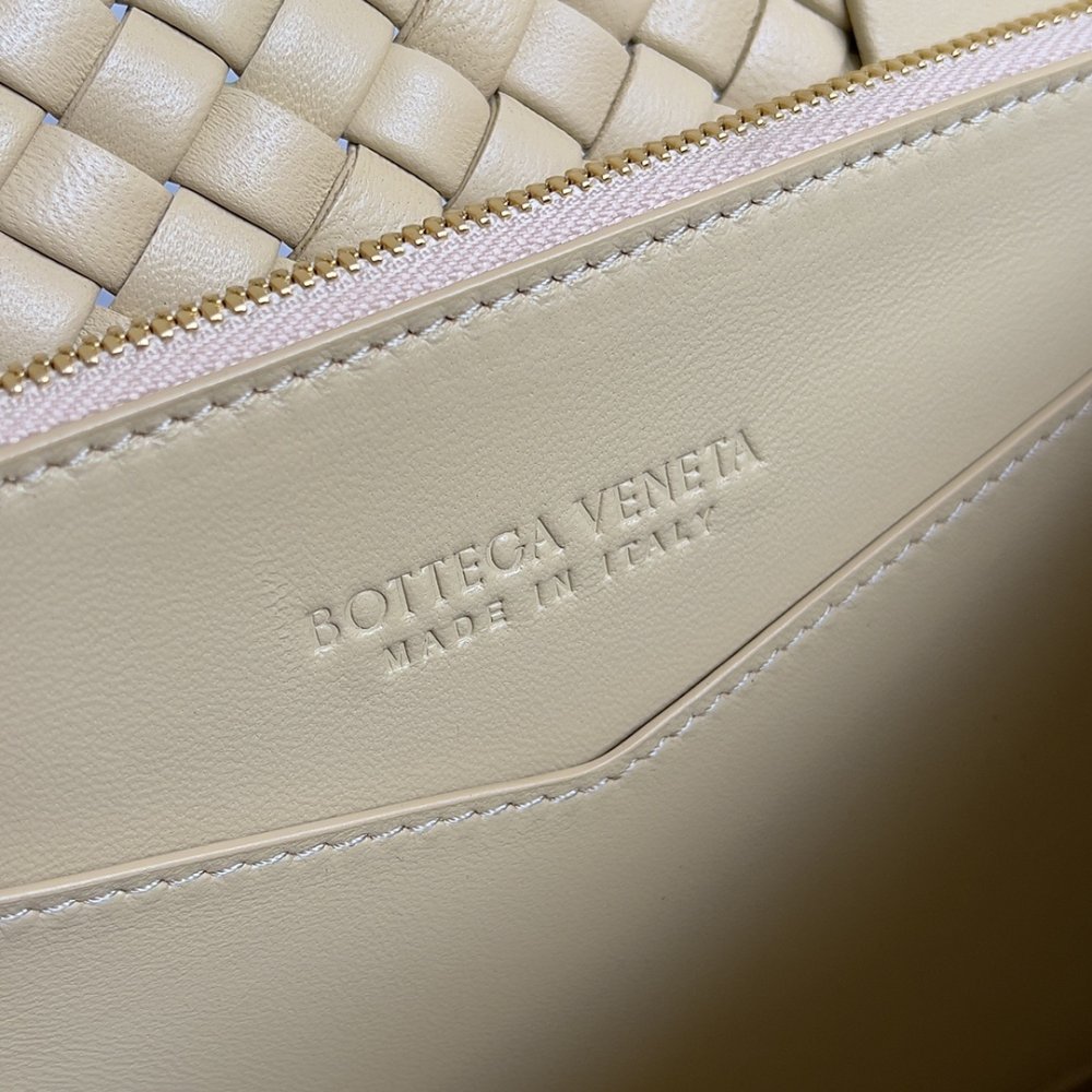 Сумка из плетеной кожи 26 см фото 8