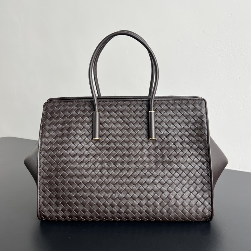 Сумка из плетеной кожи Barbare Tote 37 см