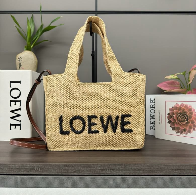 Сумка из рафии Font Tote 24 см