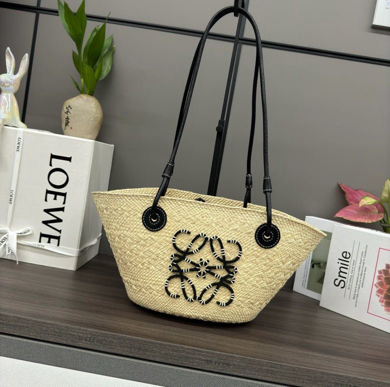 Сумка  из соломы Anagram Basket 34 см