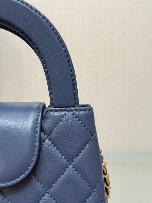 Сумка Kelly 25C темно синяя фото 2