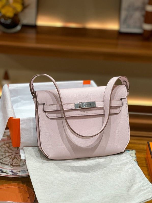 Сумка Kelly Depeches 25 см из кожи Epsom фото 3