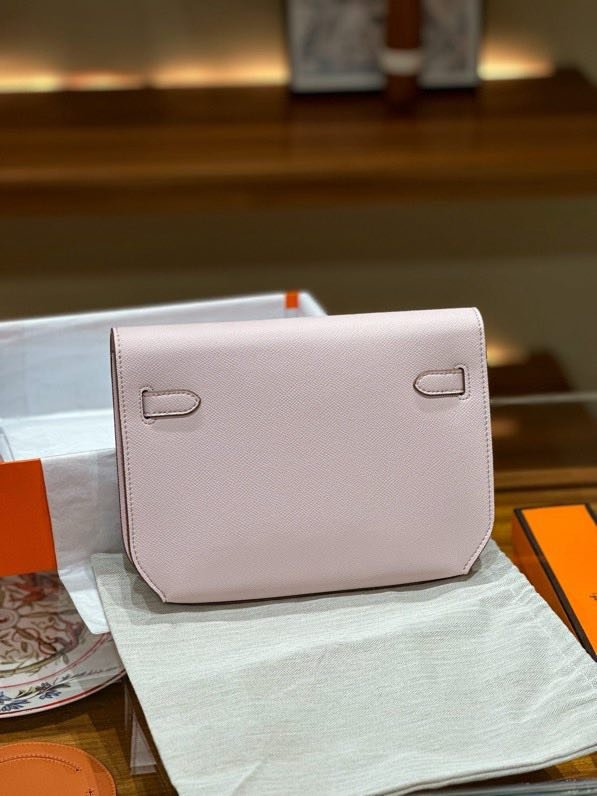 Сумка Kelly Depeches 25 см из кожи Epsom фото 4