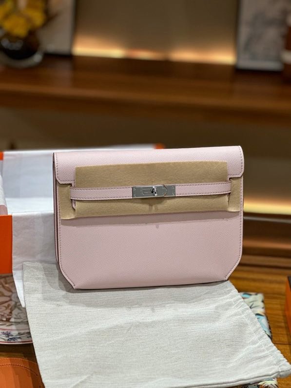 Сумка Kelly Depeches 25 см из кожи Epsom фото 7