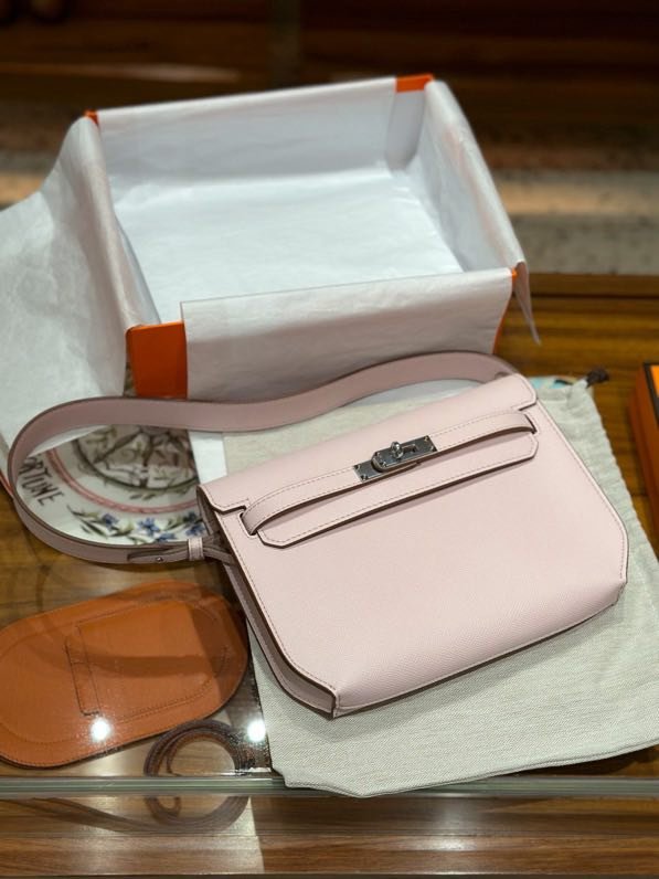 Сумка Kelly Depeches 25 см из кожи Epsom фото 8