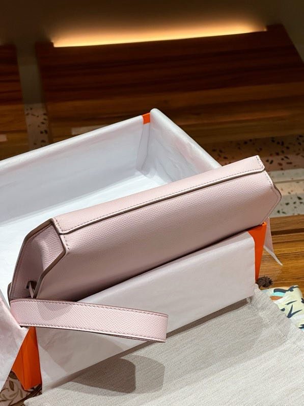 Сумка Kelly Depeches 25 см из кожи Epsom фото 9