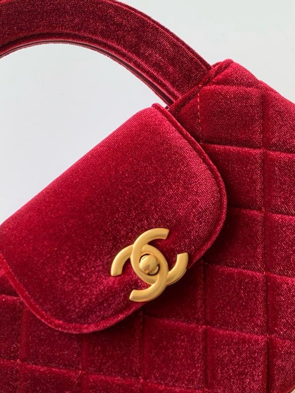 Сумка Kelly Velvet 25A фото 7