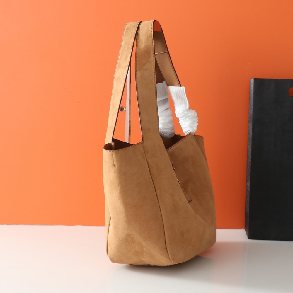 Сумка хобо Bea замшевая 50 см фото 4