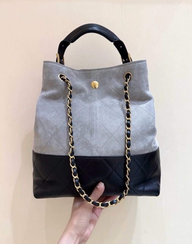 Сумка хобо Chanel 25A из замши AS5636 29 см фото 6