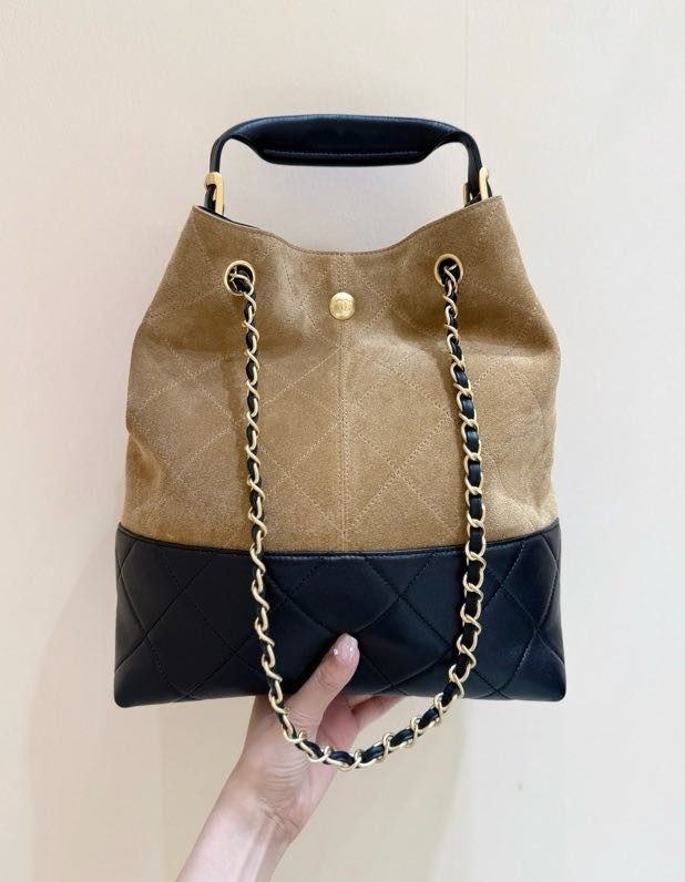 Сумка хобо Chanel 25A из замши AS5636 29 см фото 7