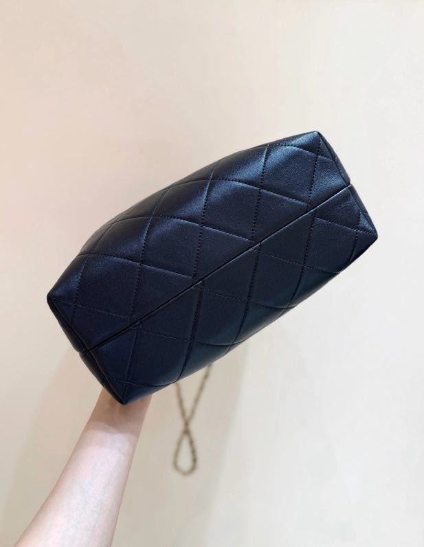 Сумка хобо Chanel 25A из замши AS5636 29 см фото 9