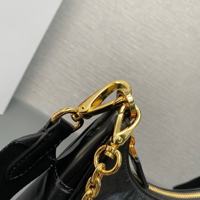 Сумка хобо кожаная 22 см фото 2