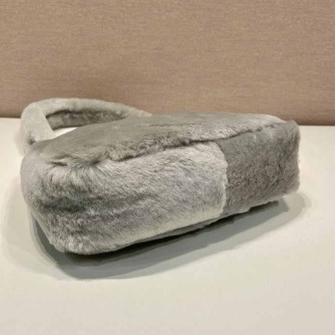 Сумка хобо пуховая 1NE515 23 см фото 5