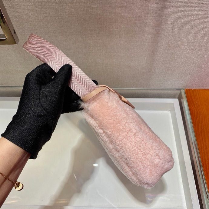 Сумка хобо пуховая 1NE515 23 см фото 5