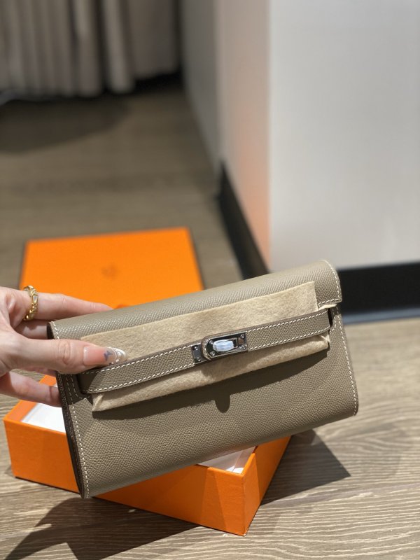 Сумка клат кожаная Kelly Pocket 19 см фото 2