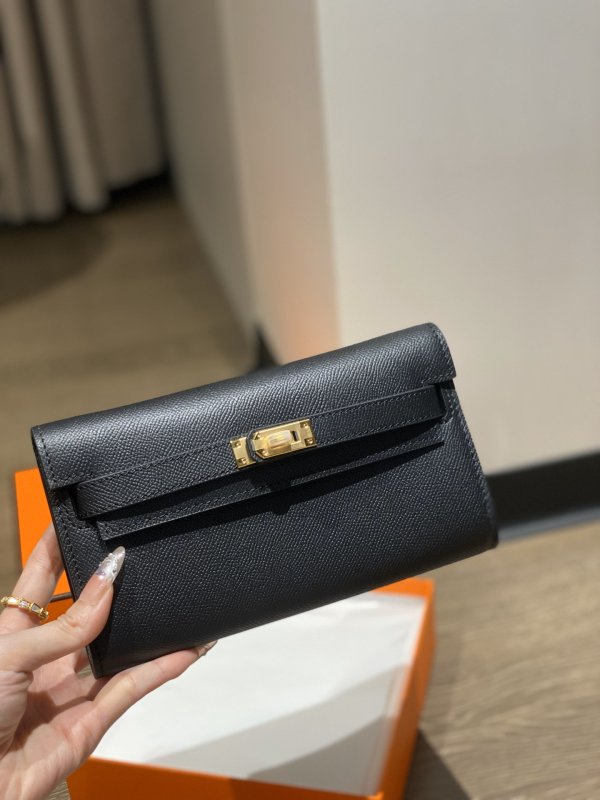 Сумка клат кожаная Kelly Pocket 19 см фото 2