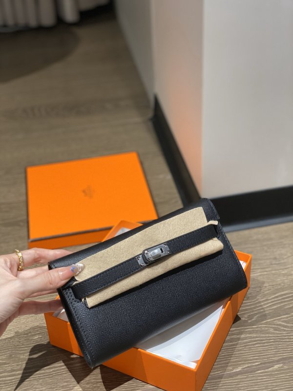 Сумка клат кожаная Kelly Pocket 19 см фото 2