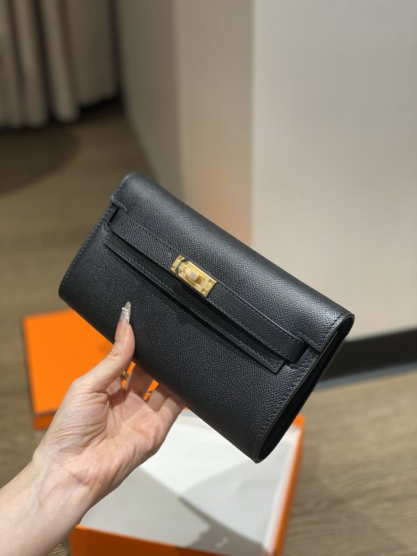 Сумка клат кожаная Kelly Pocket 19 см фото 3