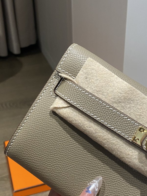 Сумка клат кожаная Kelly Pocket 19 см фото 4