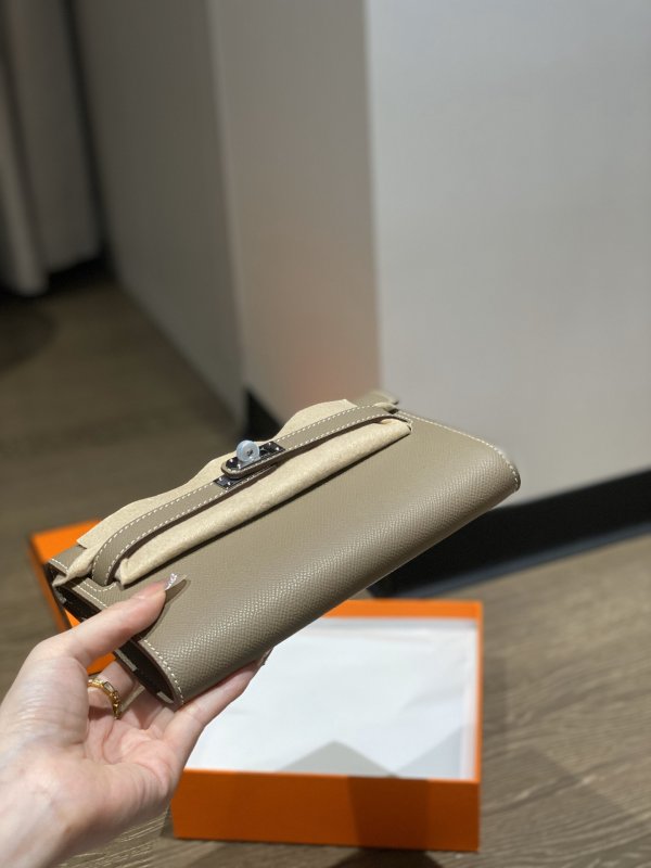 Сумка клат кожаная Kelly Pocket 19 см фото 4