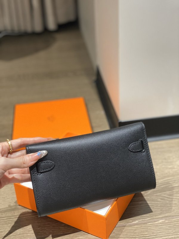 Сумка клат кожаная Kelly Pocket 19 см фото 4