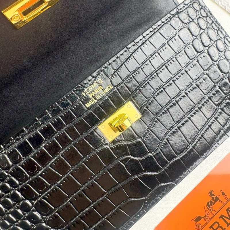 Сумка клат кожаная Kelly Pocket 19 см фото 5