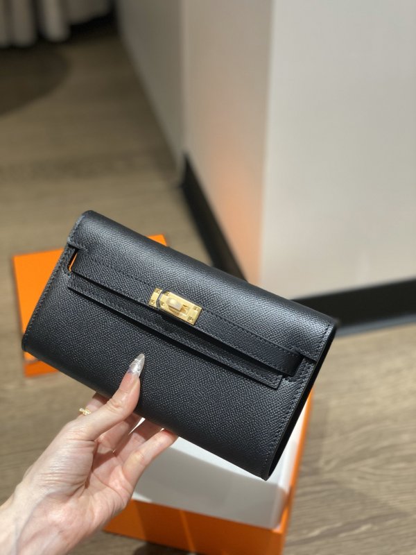 Сумка клат кожаная Kelly Pocket 19 см фото 6